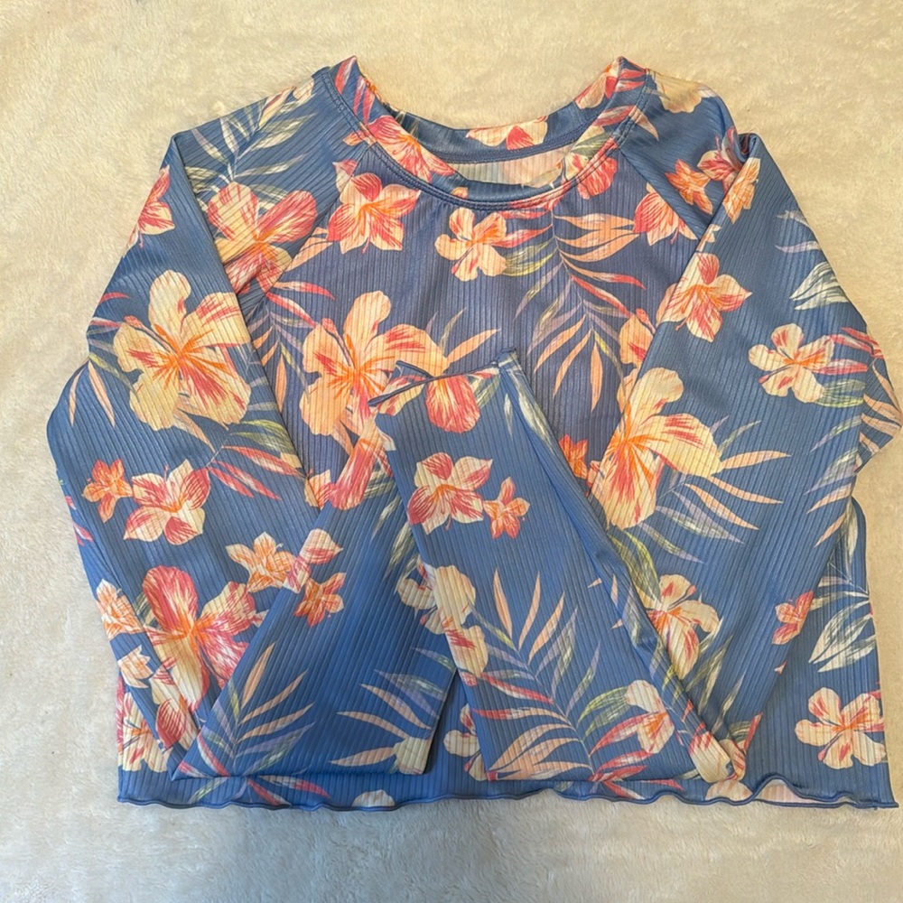 💖3/$15💖 Floral Rashguard